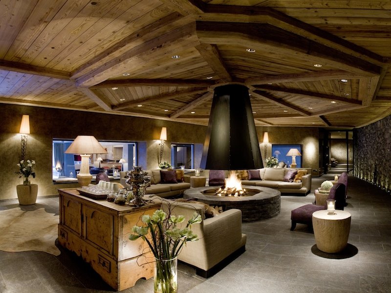 Hotel Palace Gstaad, Spa Lounge