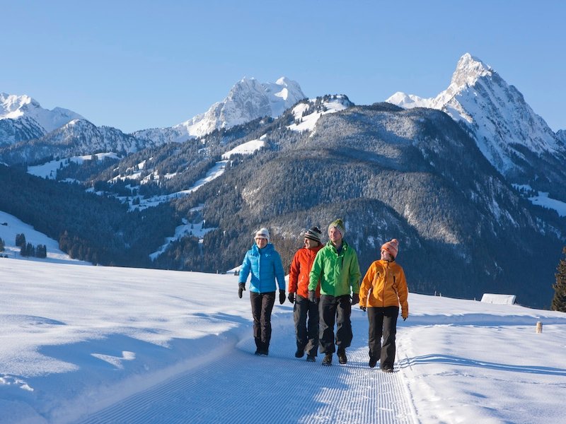 Gstaad Winterwandern